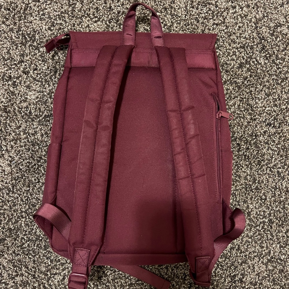 MAH Maroon Backpack - Picture 5 of 5
